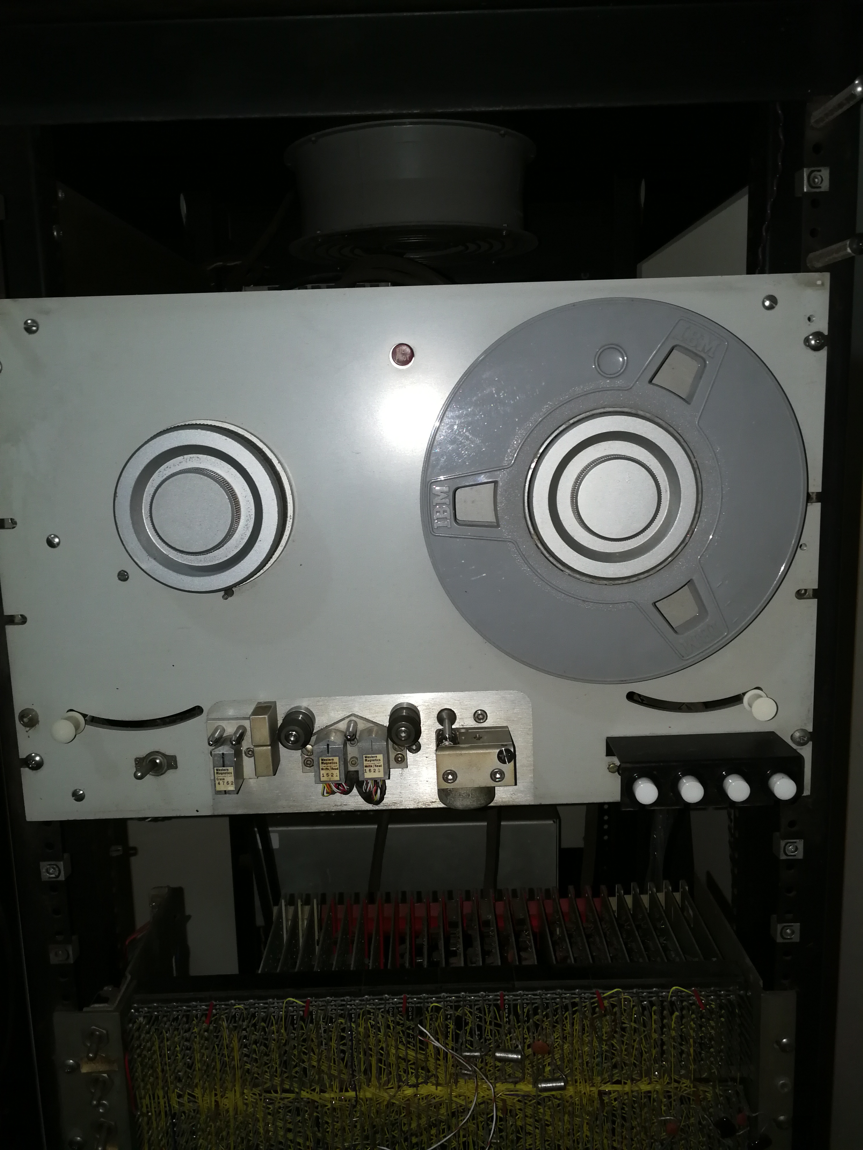 IBM mag tape used on a PDP8