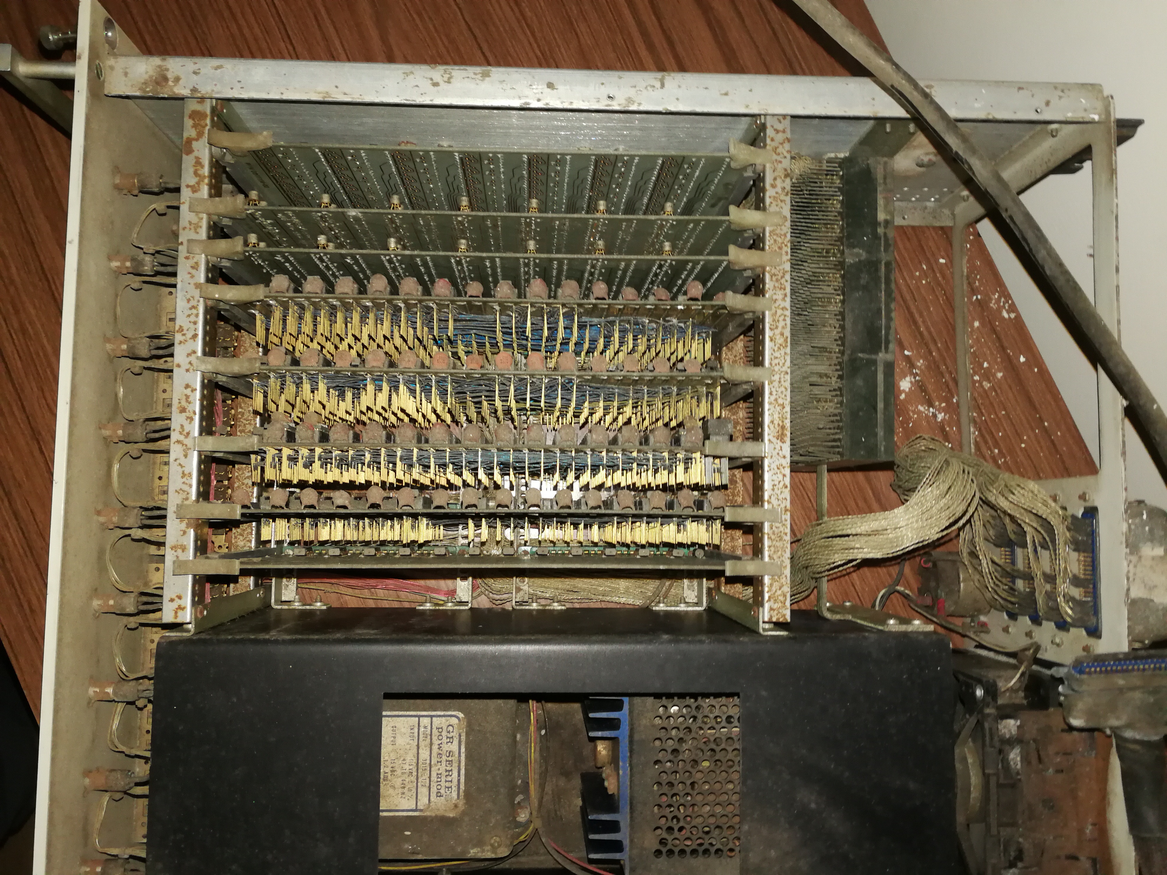 Top View of 1211 Disc Controller PDP8